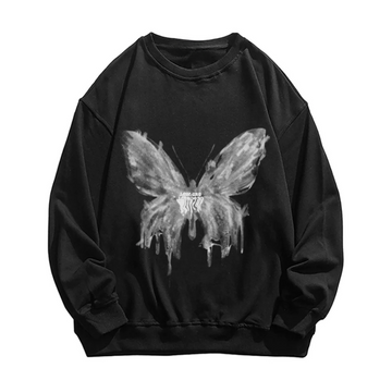 “High Street Butterfly Graffiti” Sweatshirt