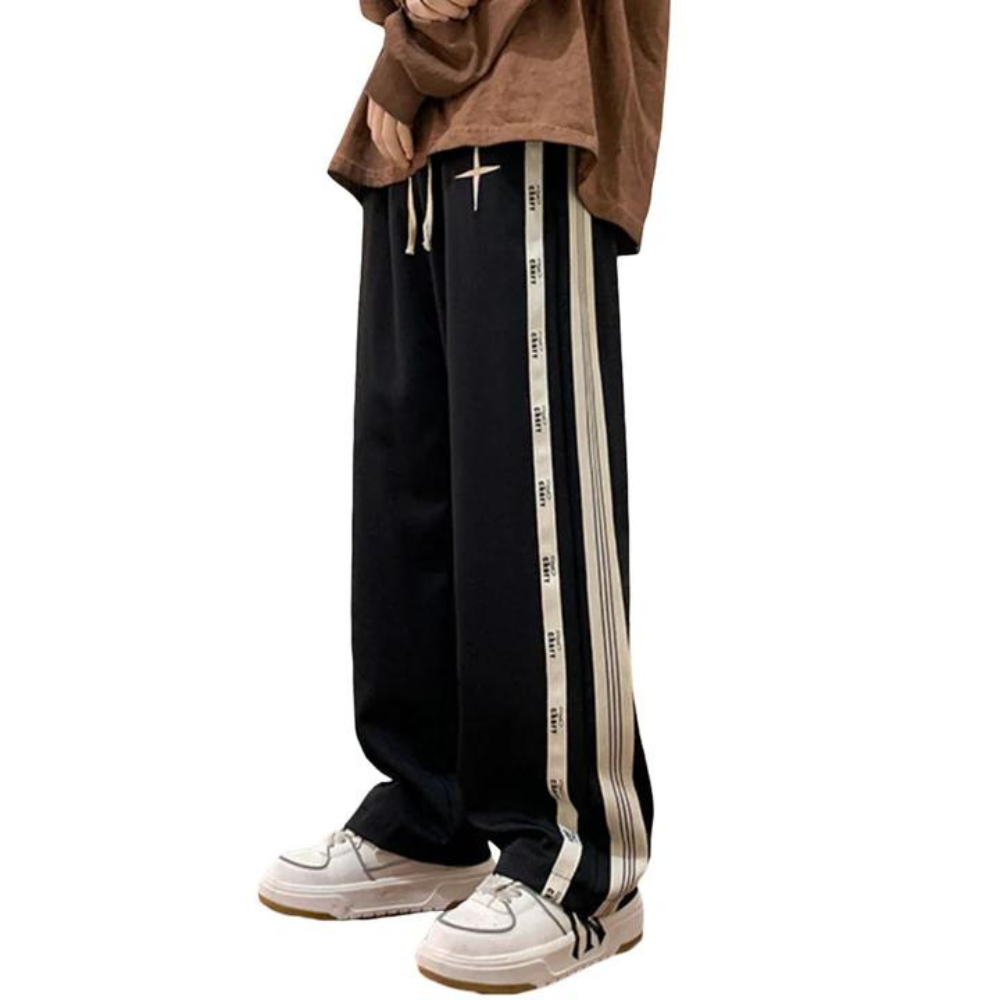 "Leisure Cross Straight Cargo" Sweatpants