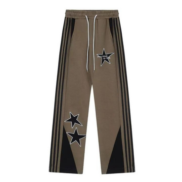 "Retro Star Side Stripe" Sweatpants