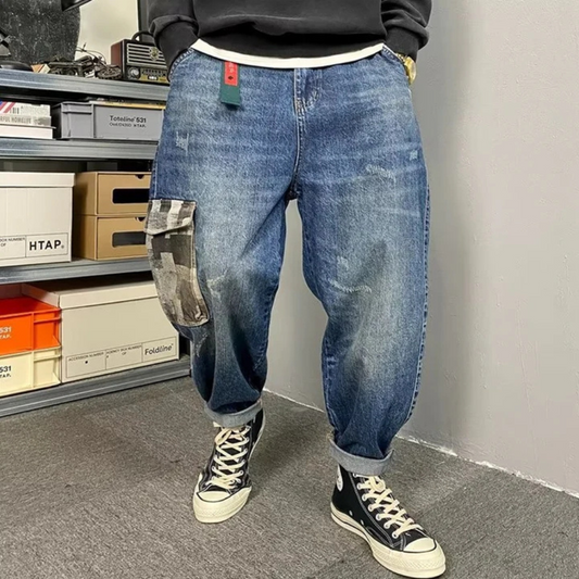 "American Casual Handsome Guy" Jeans