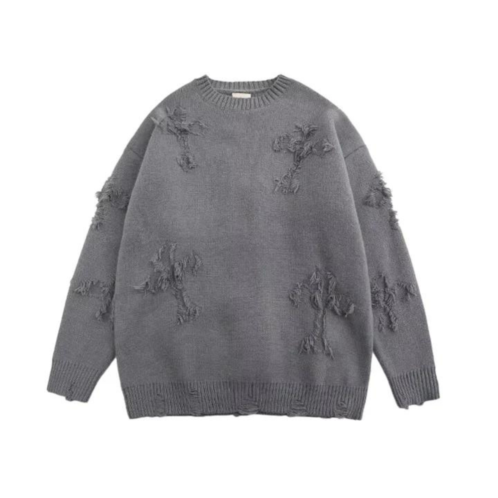 High Street Cross Tassel Sweater