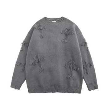 High Street Cross Tassel Sweater