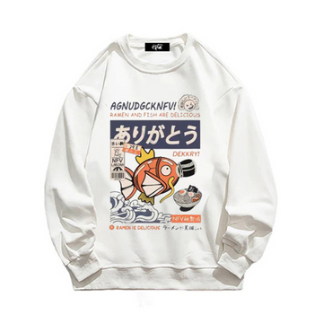 “Japanese retro Magikarp ramen” Sweatshirt
