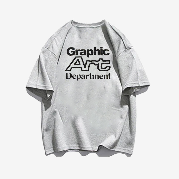 "Casual retro high street loose trendy brand English design" T-shirt