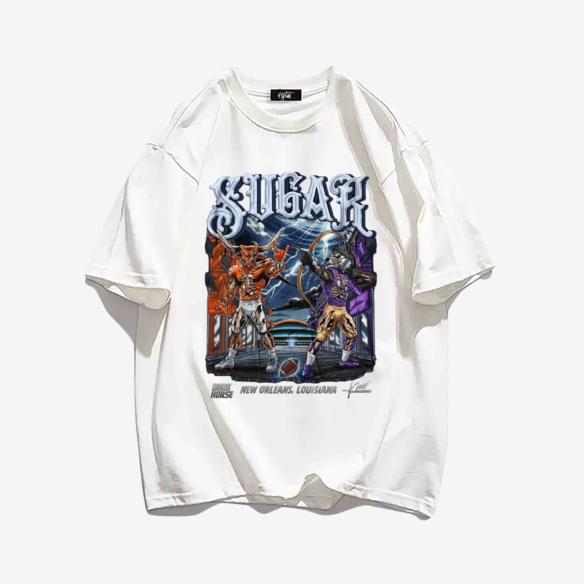 "Street Football Bull Werewolf" T-shirt