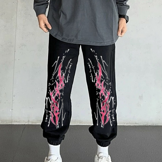 "Unique tail flame design is particularly cool" Sweatpants