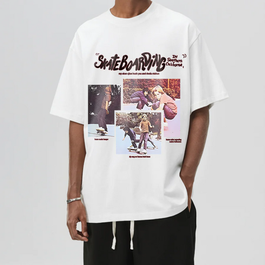 “Urban Skate Boarding Print” T-shirt
