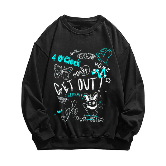 “Street Personality Graffiti ” Sweatshirt