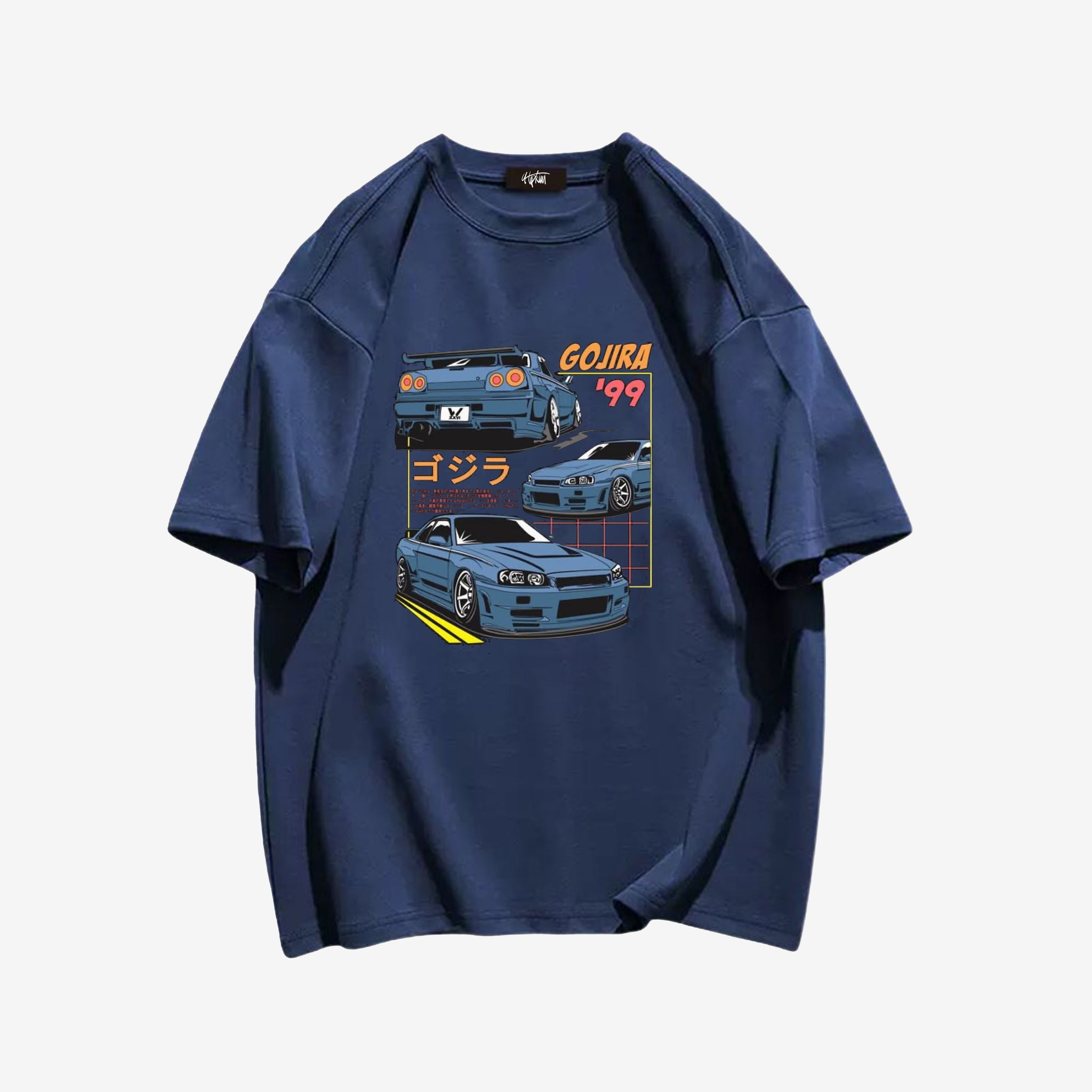 "Japanese cartoon retro car culture" T-shirt
