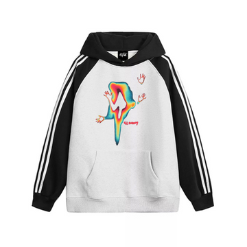 "Colorful Ghost Doodle” Hoodie