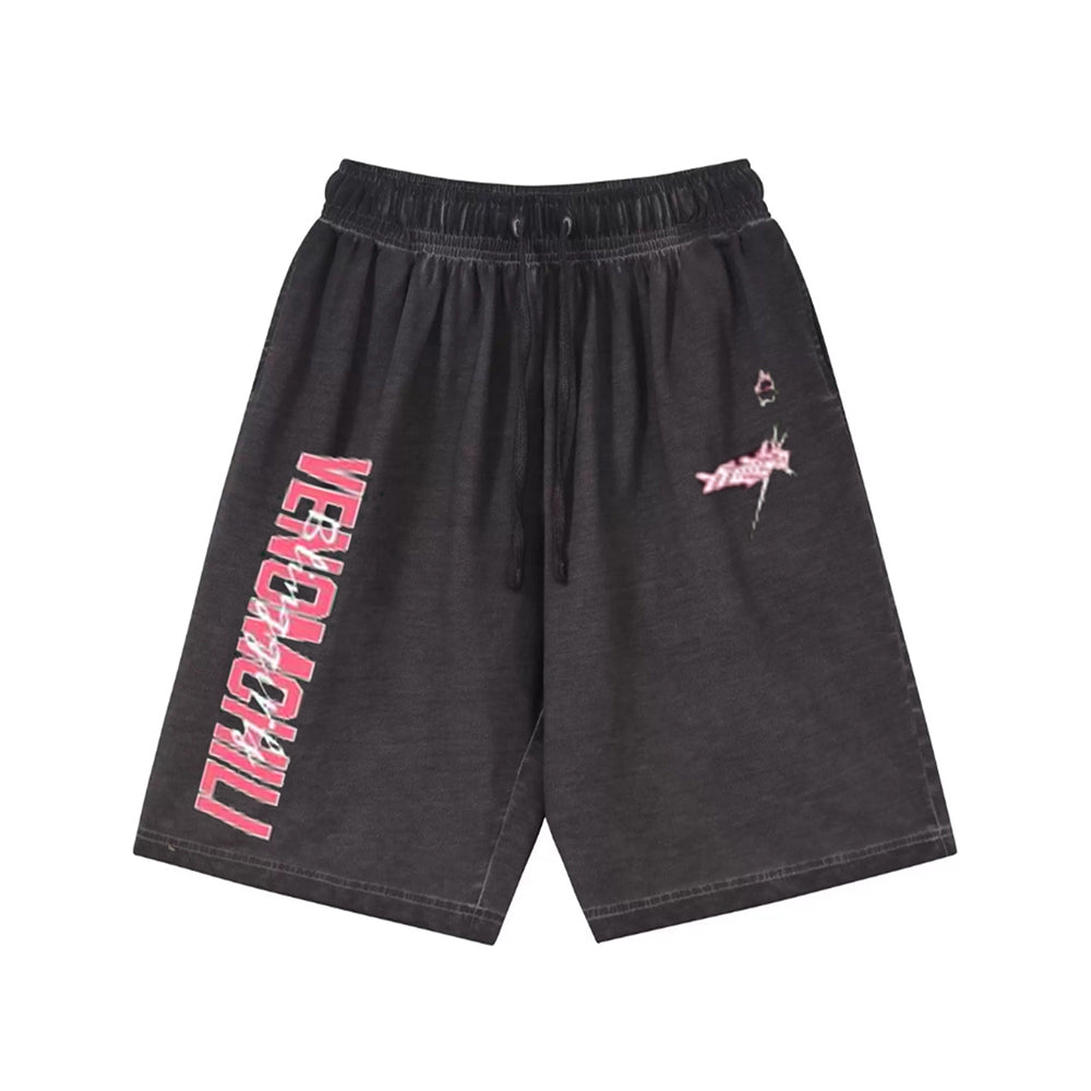 "High street casual cartoon loose cool" Shorts