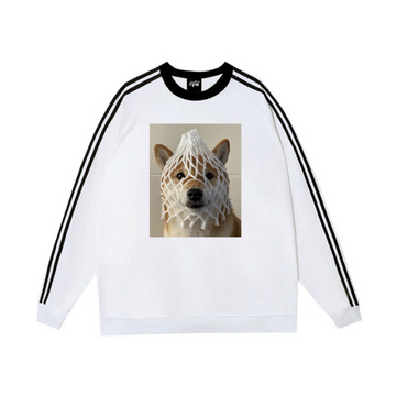 “Grid Puppy” Sweatshirt
