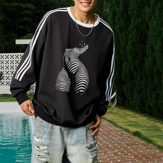 “Line Body” Sweatshirt