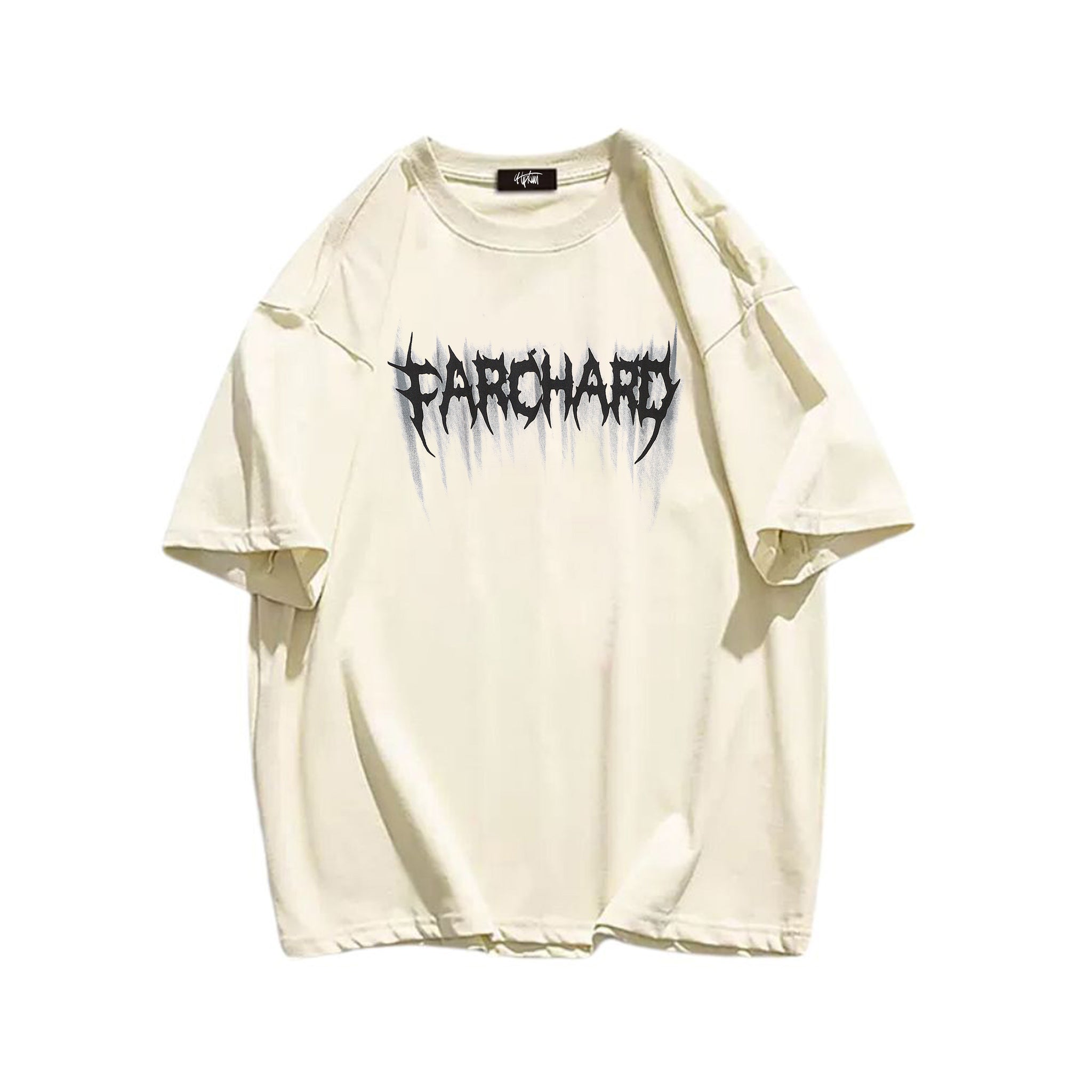 "Casual high street retro dark cartoon lightning letter design" T-shirt