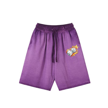 "Cool high street casual flame dice" Shorts