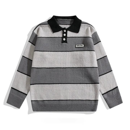 Casual Stripe Sweater