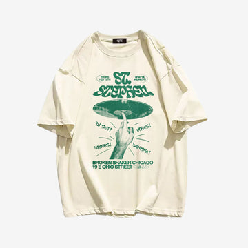 "Cartoon rock band poster" T-shirt