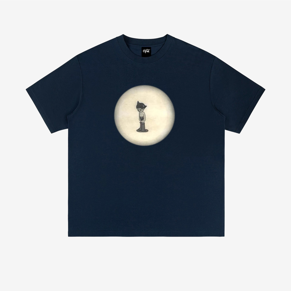 “Cartoon niche retro lonely Astro Boy” T-shirt