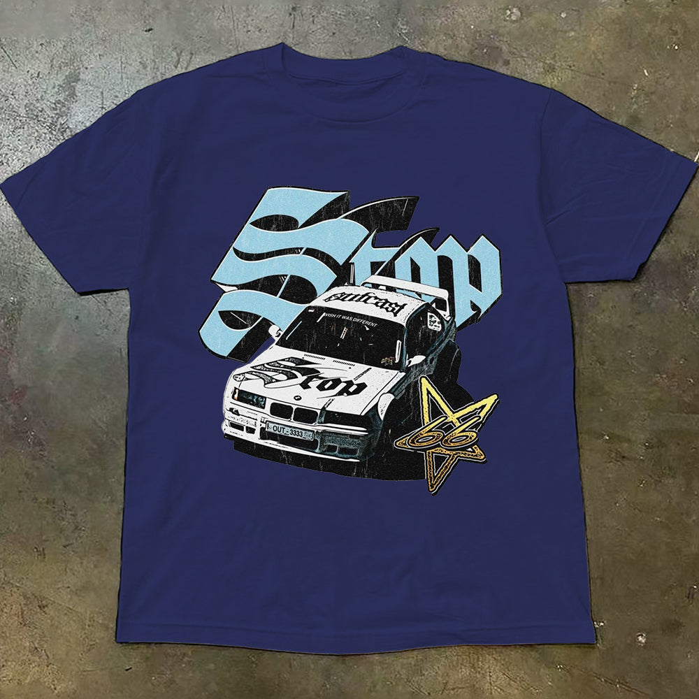 "Japanese trendy high street car culture retro" T-shirt