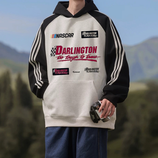 "Niche American racing driver print” Hoodie
