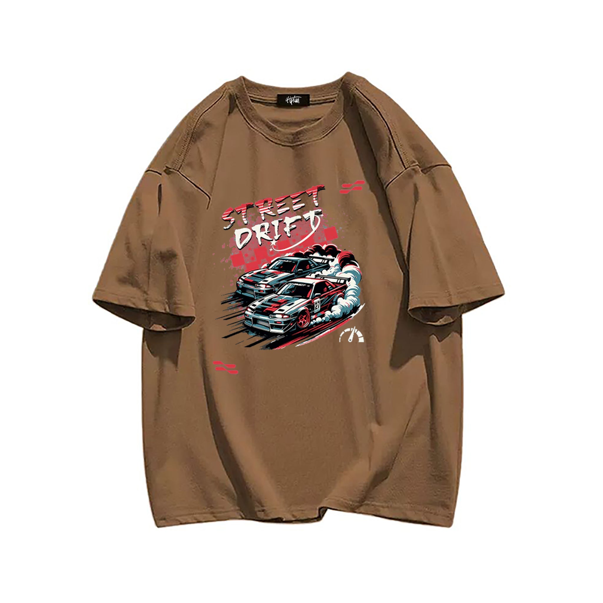 "High street casual loose cartoon car culture elegant" T-shirt