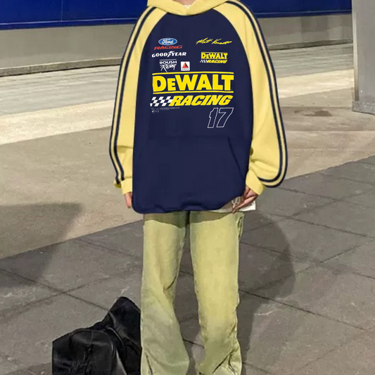 "American street car racer trendy niche print” Hoodie