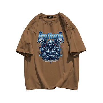 "High street casual retro cartoon cyberpunk cool robot" T-shirt