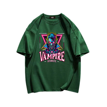 "High street casual retro cartoon cyberpunk vampire" T-shirt