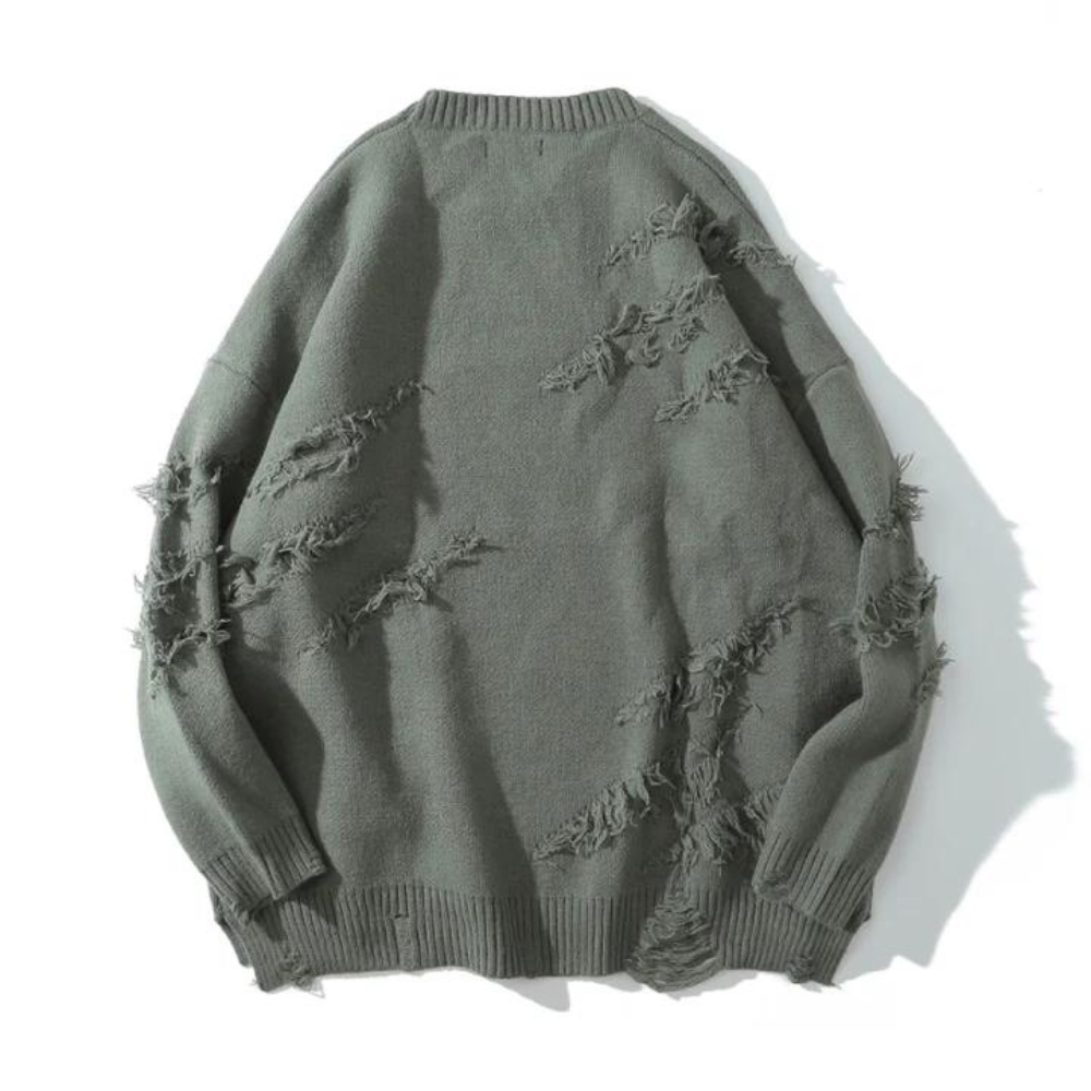 High Street Plain Torn Sweater