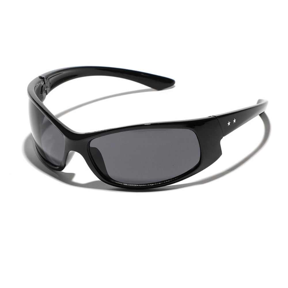 "Y2K Futuristic Cycling Star"Glasses