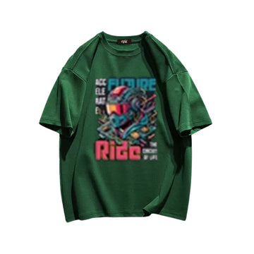 "High street casual retro cartoon cyberpunk character" T-shirt