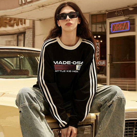 “Urban retro trend unique line badge” Sweatshirt