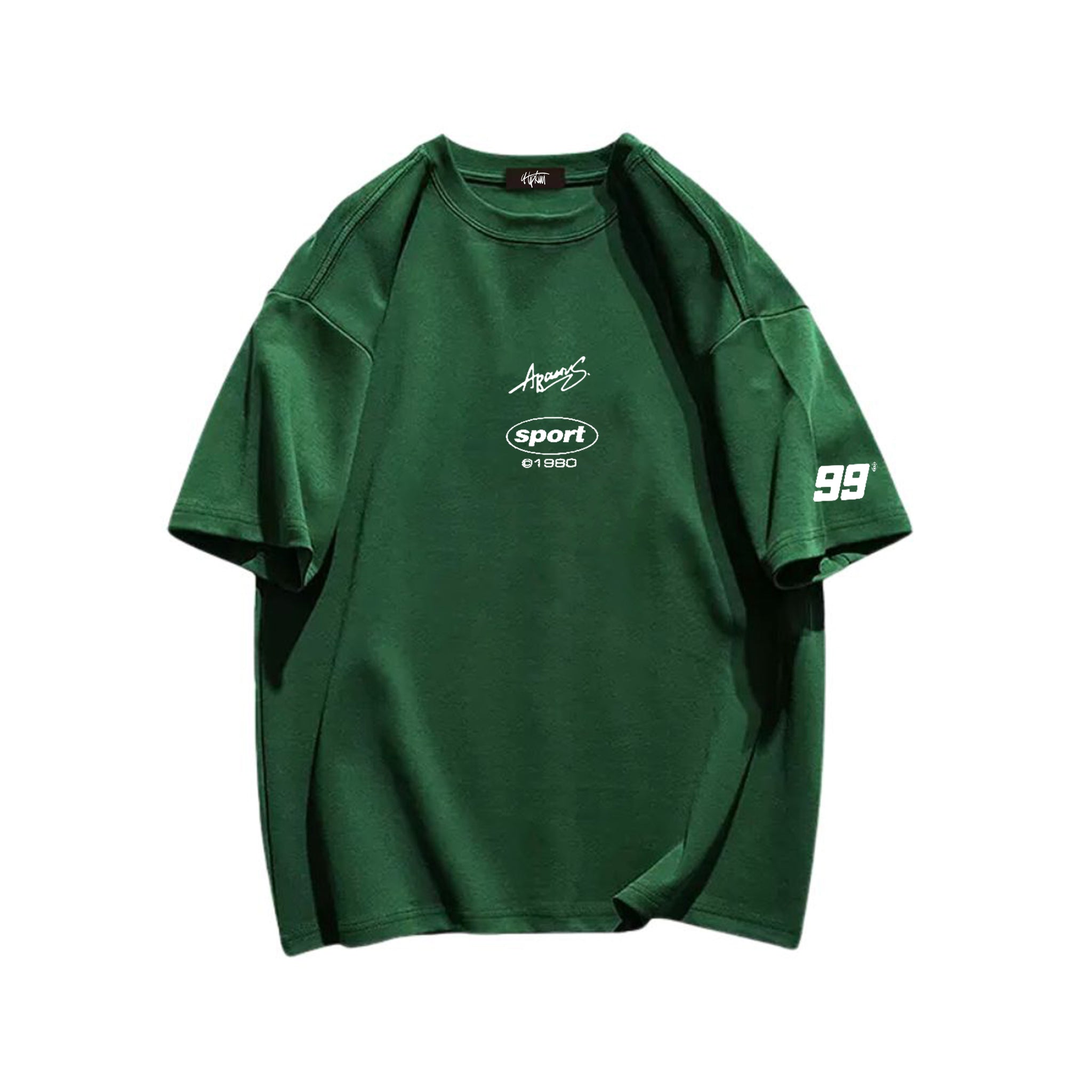 "Casual retro high street loose trendy simple" T-shirt