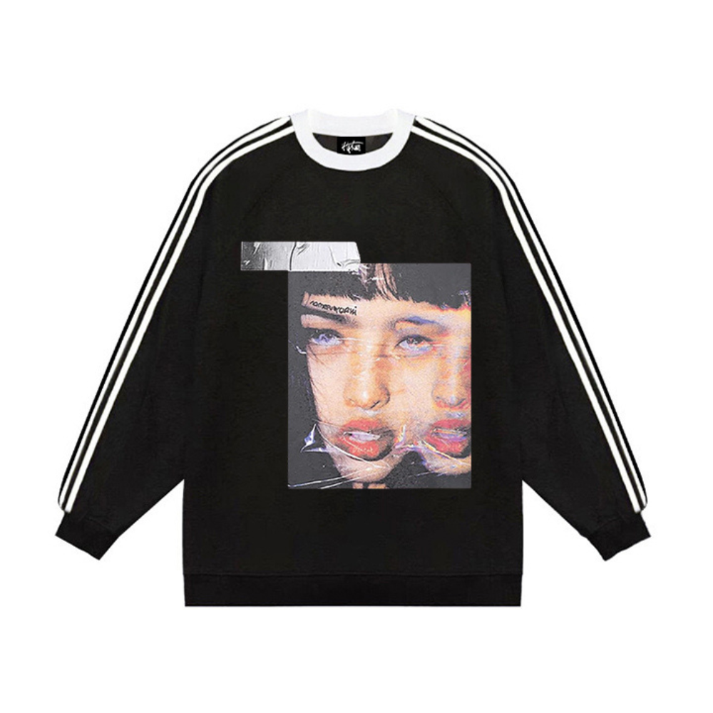 “Weakness Graphic Cotton” Sweatshirt