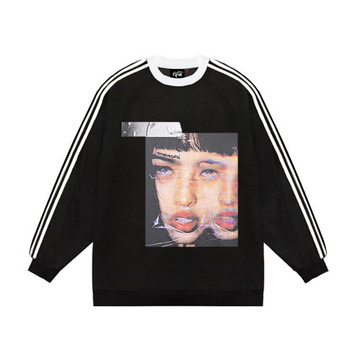 “Weakness Graphic Cotton” Sweatshirt