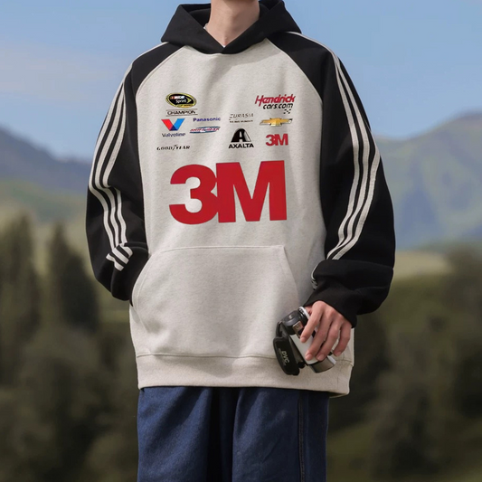 "Niche design American racing brand print” Hoodie