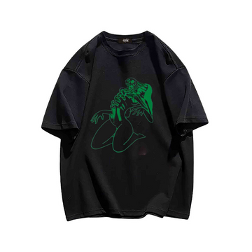 “Green Enchanting Cartoon Character” T-shirt