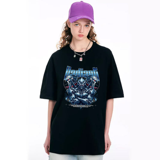 "High street casual retro cartoon cyberpunk cool robot" T-shirt