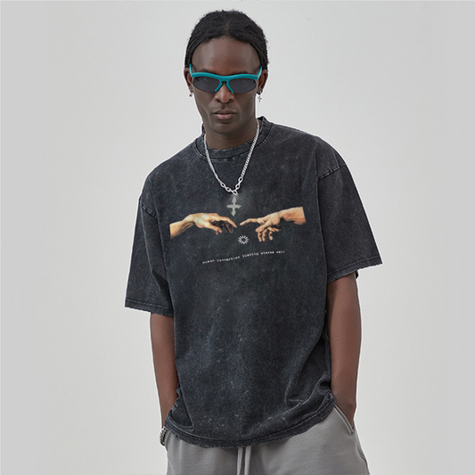 “Retro creation of Adam niche” T-shirt