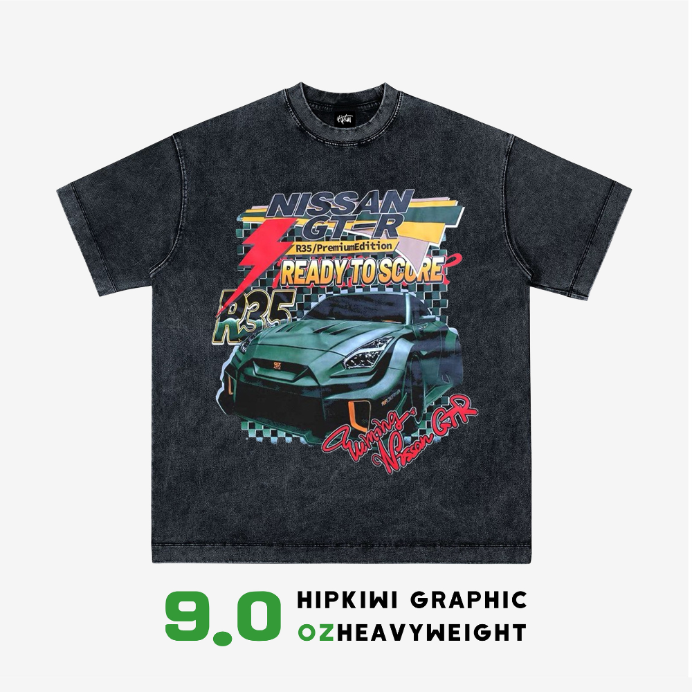 “Urban 90s GTR sports car print” T-shirt