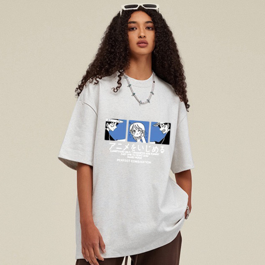 “Japanese Cartoon Characters” T-shirt