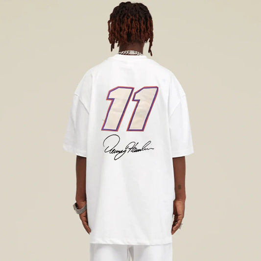 "Casual retro high street No. 11 English design" T-shirt