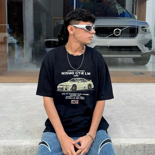 "Casual Retro High Street GTR Car Culture" T-shirt
