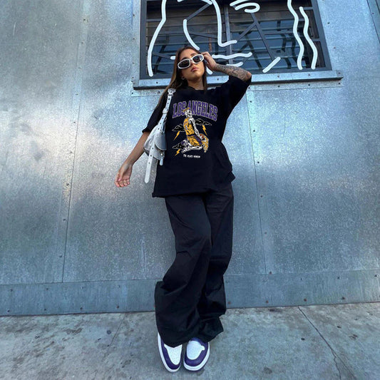 "Dark style No. 8 skull dunk" T-shirt