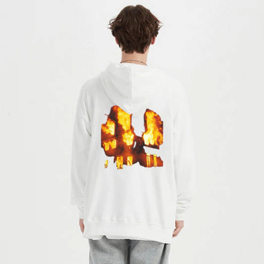 "Flame Cube" Hoodie