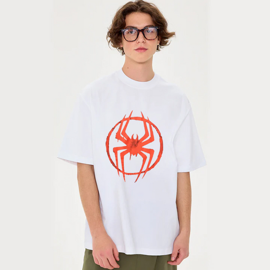 “HG®Spider graphic cartoon trendy print” T-shirt