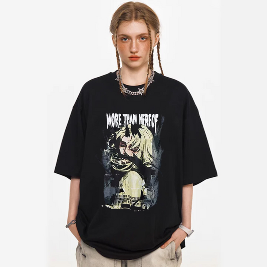 “Cartoon Sad Girl” T-shirt