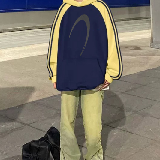 "American style letters niche letters unique design print” Hoodie