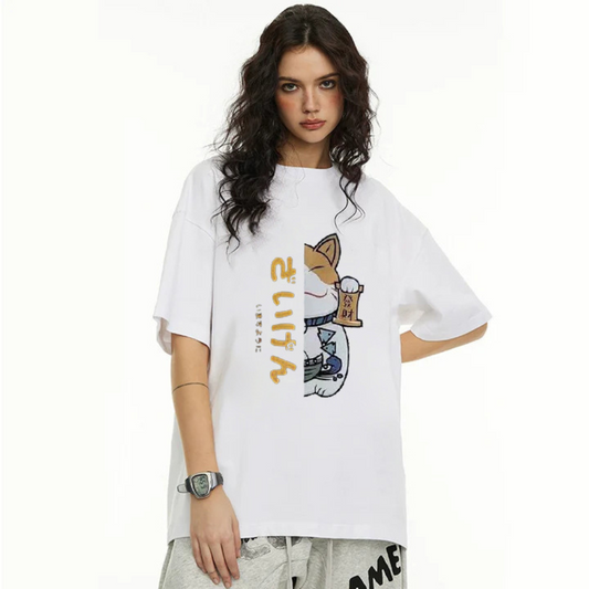 “Japanese Lucky Cat” T-shirt