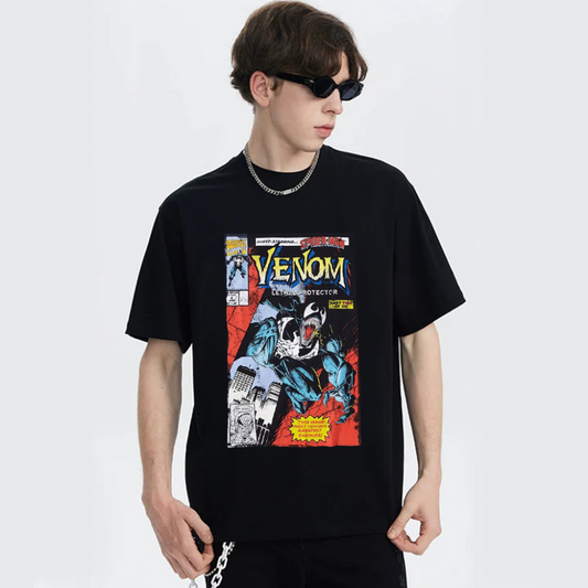 “HG®Trendy spider poster print” T-shirt